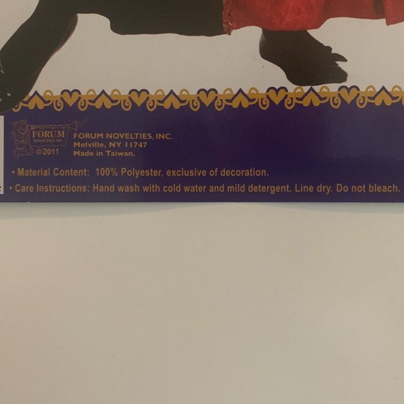 EUC Little Designer Vampire Princess Halloween Costume Children's Size M 8-10 - Picture 9 of 10